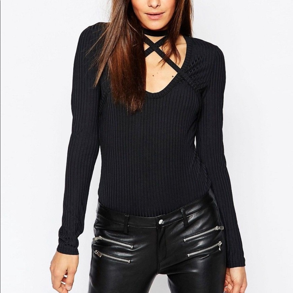 Misguided Super Stretchy Bodysuit.